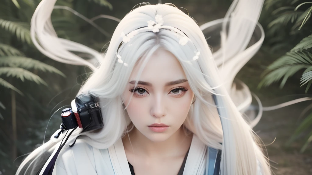 Tsunade senju. A woman was seen standing in the middle of the forest. He was seen wearing a silver sleeved kimono. His yellow hair was reflected when he ran. He had a white as snow. Her cheeks were rosy red and her little red lips tantalizing. He was seen carrying a blue-white slug on his shoulder. He looked intently at the camera. She looks so beautiful and realistic