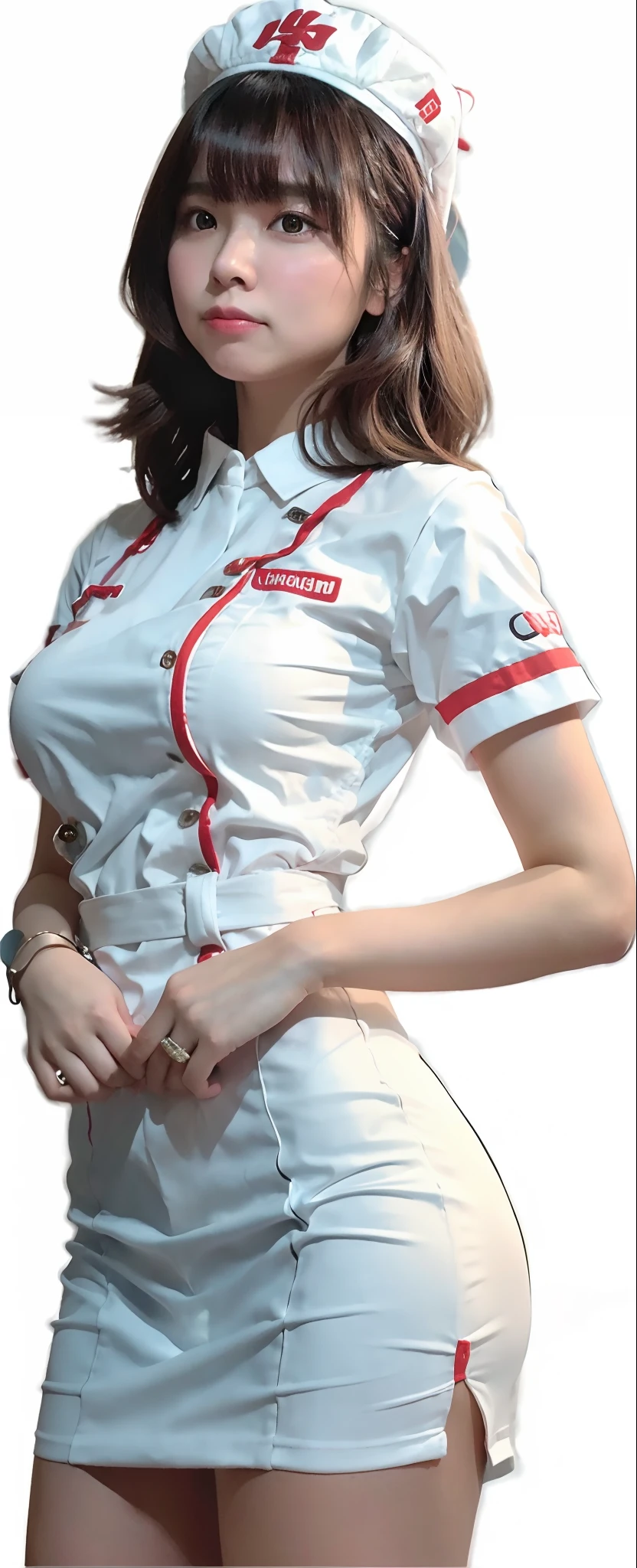best qualtiy,超高分辨率,(真实感:1.4),Be red in the face,adolable,(详细的脸),Uncomfortable face,best qualtiy,超高分辨率,(真实感:1.4),adolable,(详细的脸),looking at viewert,((huge tit)),Firm figure,-year-oldl,(Cles are tight),Shy face,Asian girl,(thick thight),Bigchest ,(Big breasts Thin waist)
