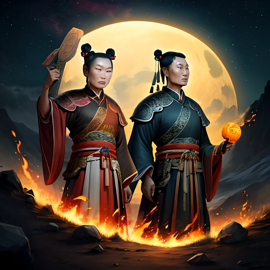 Ancient Chinese immortals went to war with the Trisolarans,The Trisolarans lost