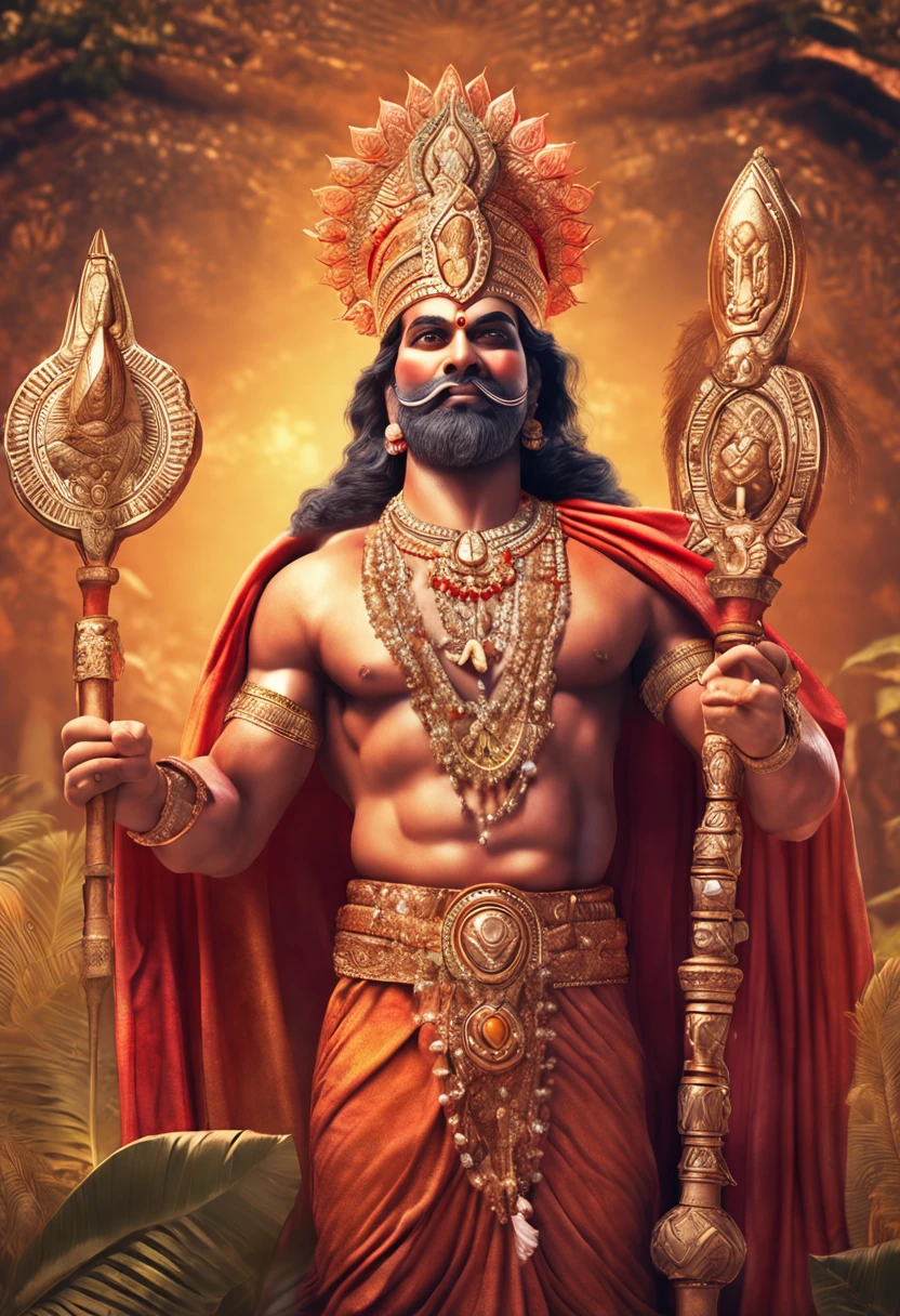 a traditional indian costume holding a parasol, indian god, indian goddess of wealth, hindu god, attractive male deity, god of wealth, the god emperor of mankind, hd illustration, legendary god holding spear, a massive celestial giant god, from ramayan, indian master, stylish deity,hdr, (intricate details, hyperdetailed:1.15), (natural skin texture, hyperrealism, soft light, sharp:1.2), detailed, sunlight passing through foliage, redis pink saree, 8k details, masterpiece, best quality, award winning photo, photorealistic, highly detailed, raw photo, realistic natural skin textures, rim light, hyperrealistic, low contrast, sharp focus, soothing tones, intricate, low key, masterpiece, best quality, award winning photo, photorealistic, highly detailed, raw photo, realistic natural skin textures, rim light, hyperrealistic, low contrast, sharp focus, soothing tones, 8k details