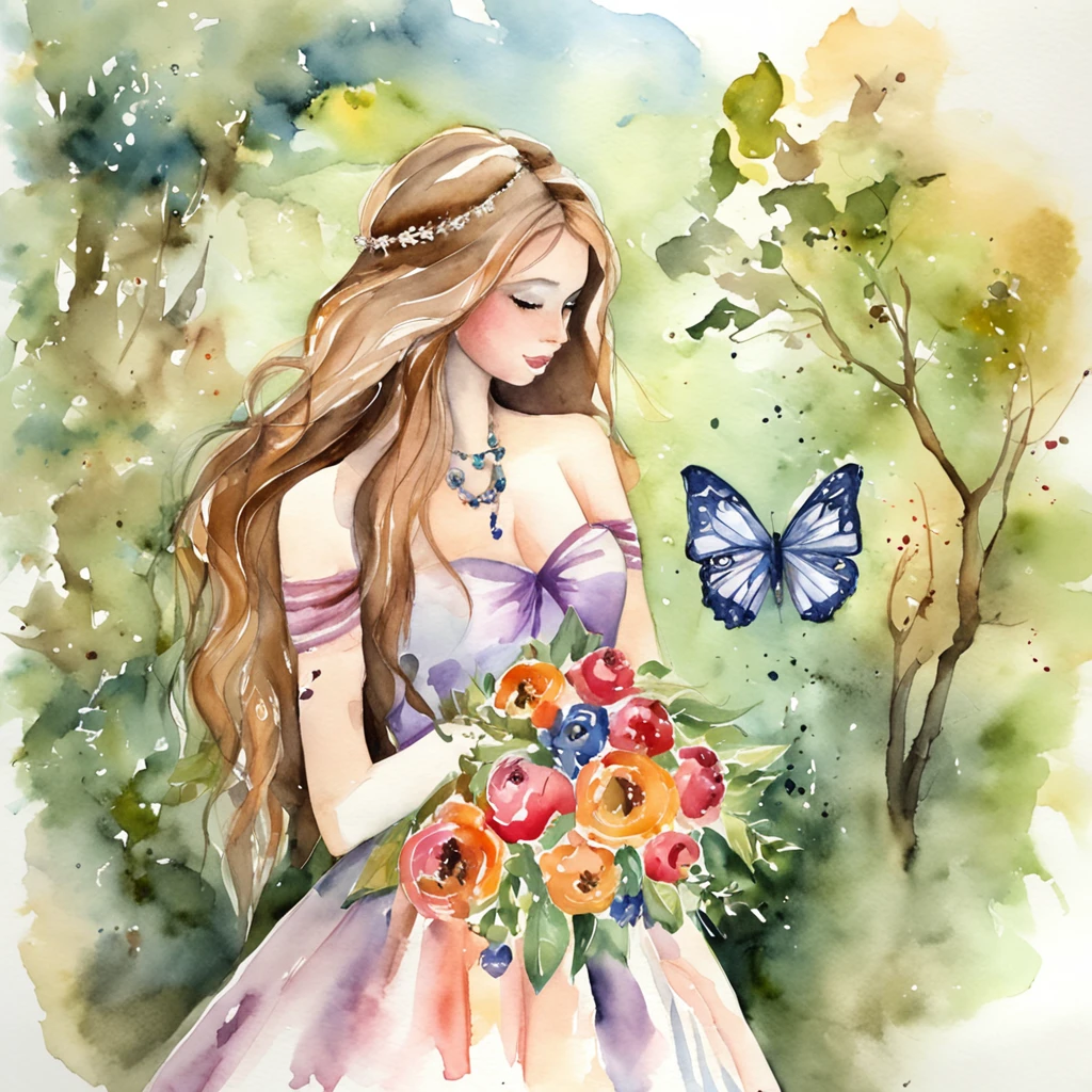girl with dress