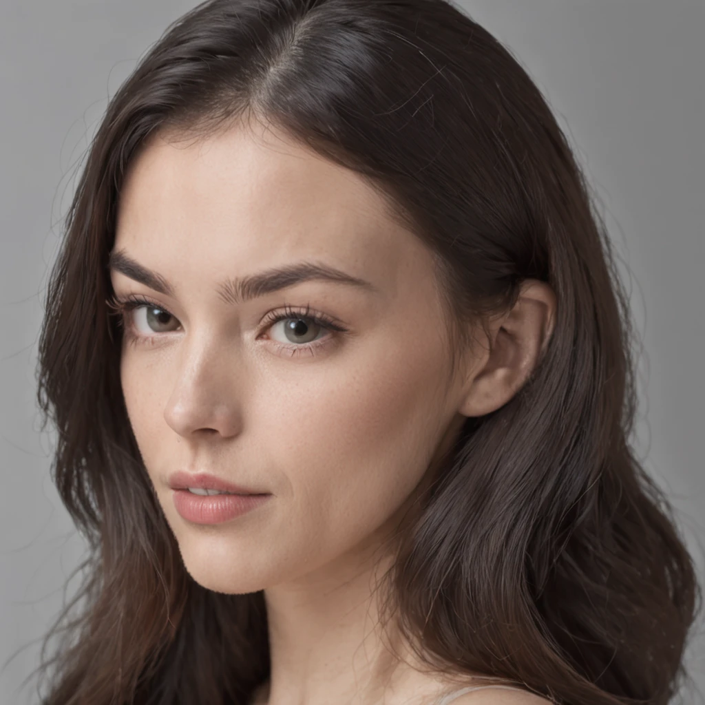 In a bedroom, a woman, aged 30, with thick, dark hair is engrossed in taking a selfie. She exudes an alluring aura, resembling the stunning Jade Taylor, a 27-year-old, or perhaps even a 23-year-old beauty. The profile image she's capturing showcases her as a striking and gorgeous woman of 28. This photograph captures her at her best, a beautiful, thick-haired female of 29, in a captivating half-body shot. Her age, a youthful 22, is seemingly a mere detail in this moment of self-expression.