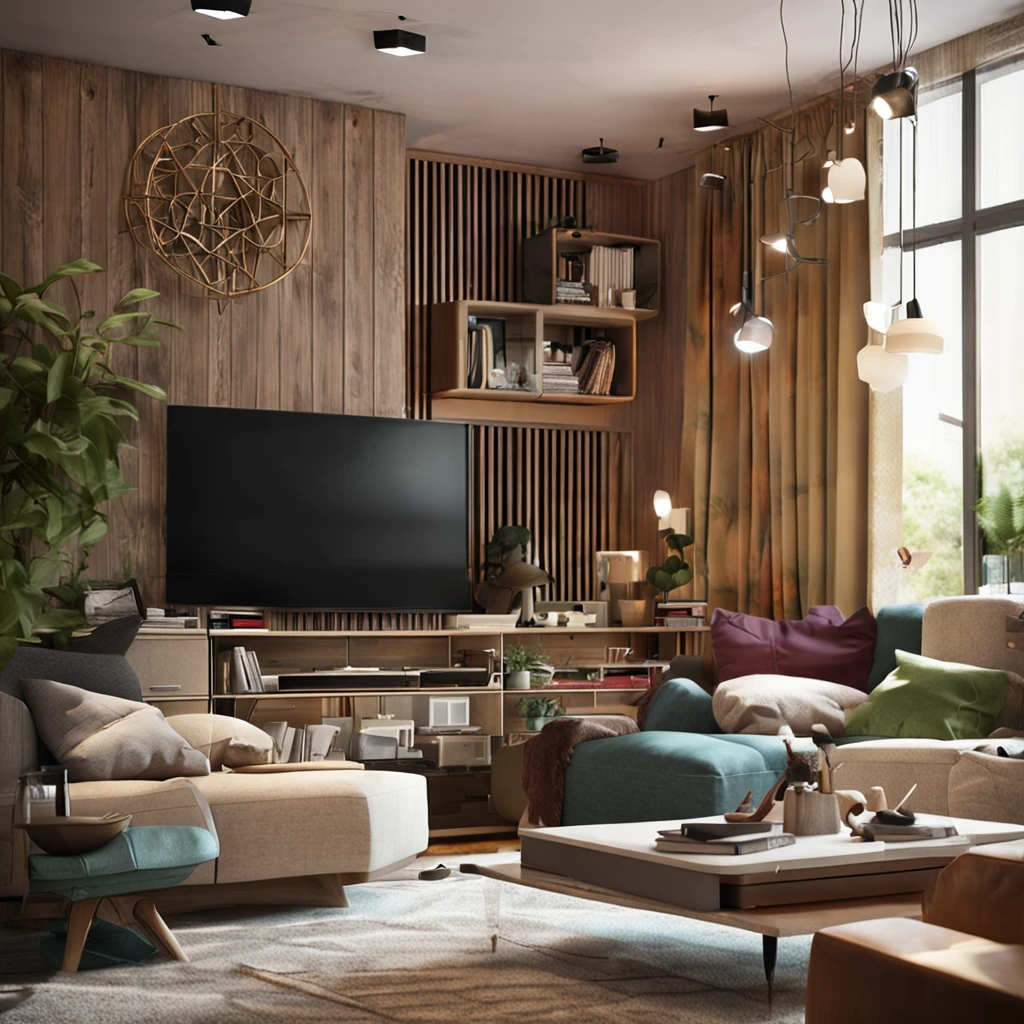 20 square meters of space,Go to the living room design