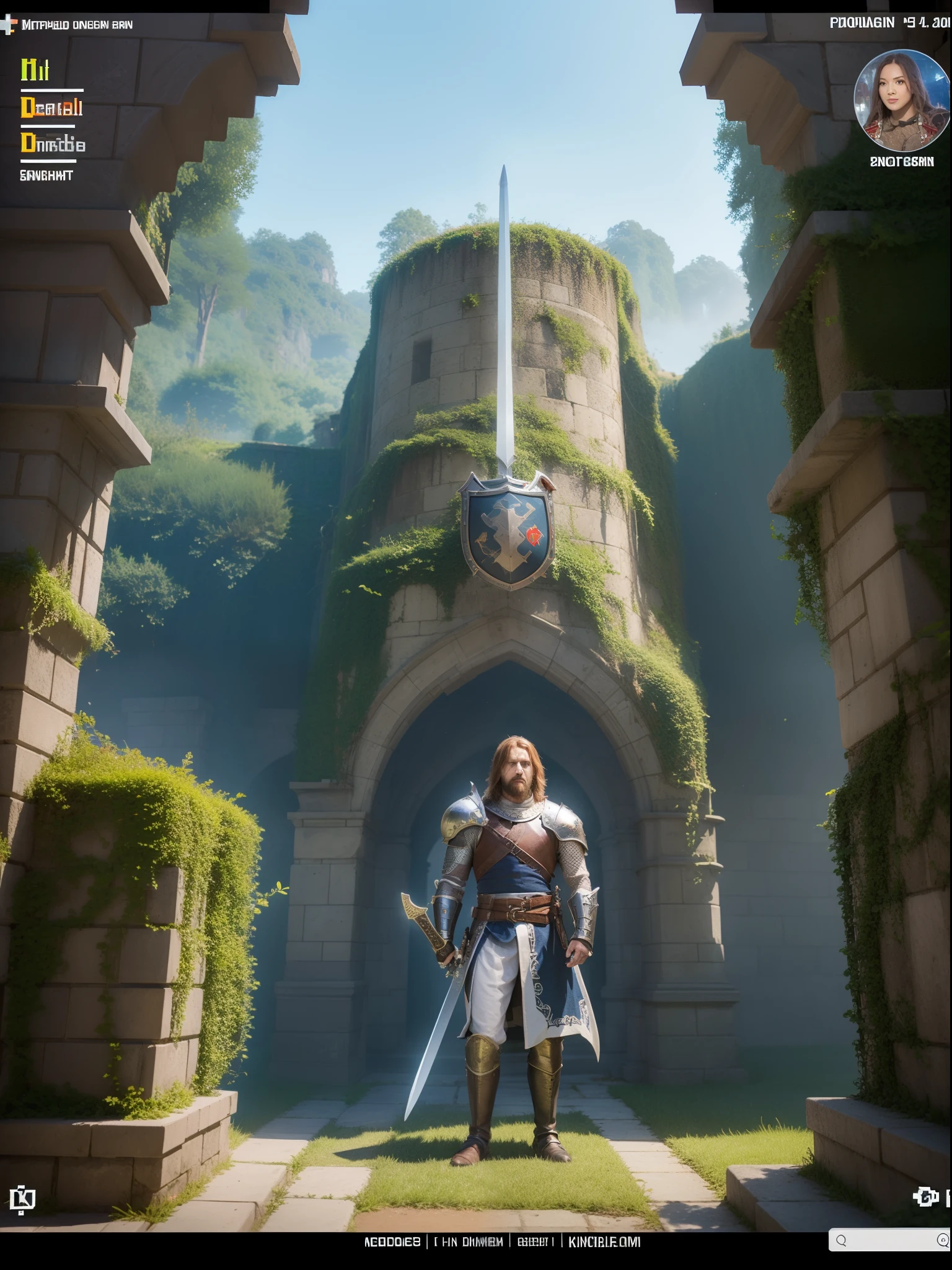 Horizontal pixel games,(Pixel art:1.4),Q version《dungeons and dragons》,monster character design,(Knight with sword and shield:1.4),((best qualtiy)),super-fine,8K,A detailed,acurate