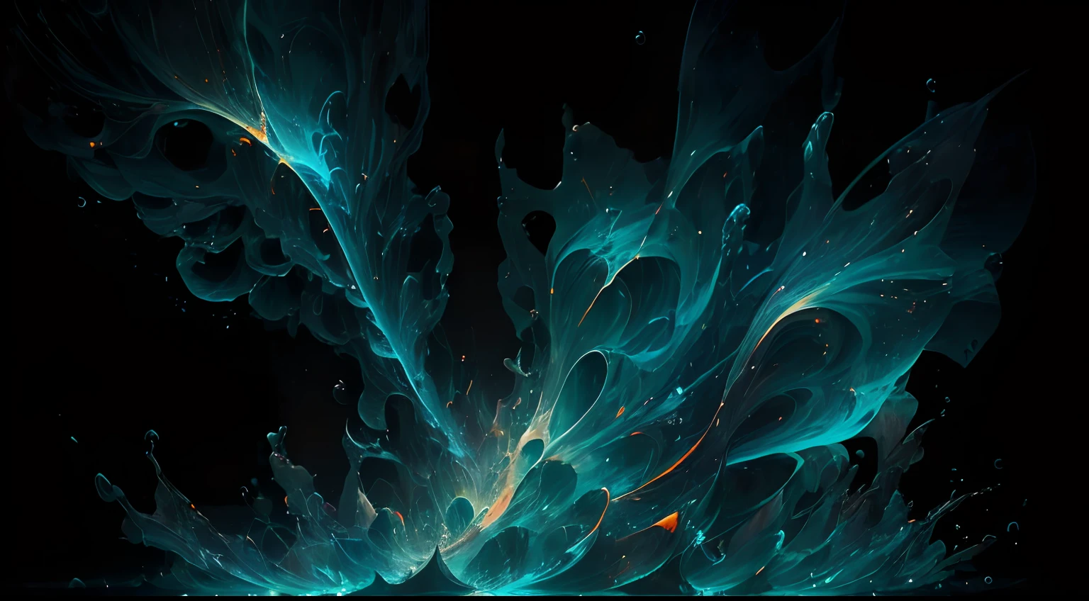 Crea una fascinante obra de arte abstracta con un enfoque en la fluidez y el movimiento. Utilice una paleta de colores rica y diversa, Blend tones seamlessly to evoke a sense of continuous movement. Explore the interplay between softness, Suave, Sharp shapes, Dynamic edges. Deja que los colores sangren y se mezclen, giving the impression of swirling currents or energetic vibrations. Incorporar elementos de la naturaleza, like gentle curves that resemble ocean waves, Vibrant bursts reminiscent of blooming flowers, or power lines that resemble gusts of wind. He fuses these natural motifs with abstract forms to create a harmonious and captivating composition.... Embrace the idea of serendipity and spontaneity while allowing colors and shapes to take shape organically. Anima a la obra de arte a desarrollarse como un viaje, invitar al espectador a explorar e interpretar las profundidades del paisaje abstracto. This work of art should inspire a sense of wonder and fascination.., Atraer a los espectadores a su fascinante mundo de colores y formas. The blend of abstraction and nature will transport observers to a realm of imagination and excitement...., leaving a lasting impression of beauty and creativity.