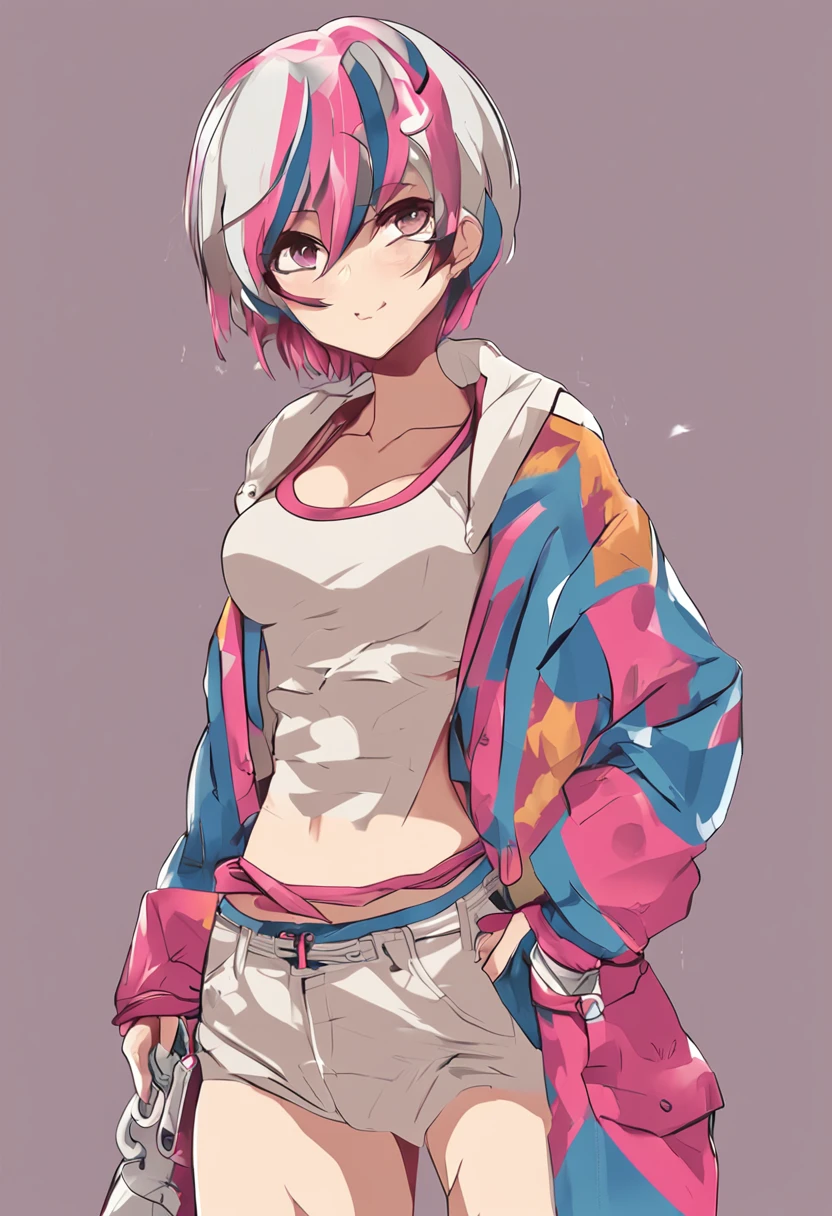 femboy, male, boy, wide hips, soft plush thighs, penis bulge behind clothes, soft pretty face, flat breasts, anime style