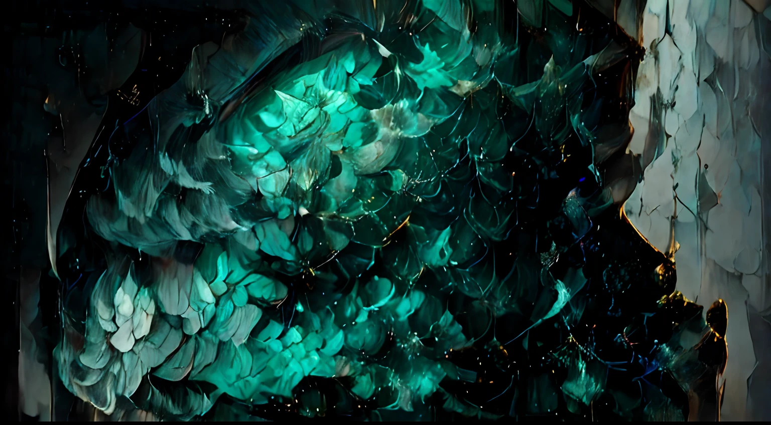 Crea una fascinante obra de arte abstracta con un enfoque en la fluidez y el movimiento. Utilice una paleta de colores rica y diversa, Blend tones seamlessly to evoke a sense of continuous movement. Explore the interplay between softness, Suave, Sharp shapes, Dynamic edges. Deja que los colores sangren y se mezclen, giving the impression of swirling currents or energetic vibrations. Incorporar elementos de la naturaleza, like gentle curves that resemble ocean waves, Vibrant bursts reminiscent of blooming flowers, or power lines that resemble gusts of wind. He fuses these natural motifs with abstract forms to create a harmonious and captivating composition.... Embrace the idea of serendipity and spontaneity while allowing colors and shapes to take shape organically. Anima a la obra de arte a desarrollarse como un viaje, invitar al espectador a explorar e interpretar las profundidades del paisaje abstracto. This work of art should inspire a sense of wonder and fascination.., Atraer a los espectadores a su fascinante mundo de colores y formas. The blend of abstraction and nature will transport observers to a realm of imagination and excitement...., leaving a lasting impression of beauty and creativity.
