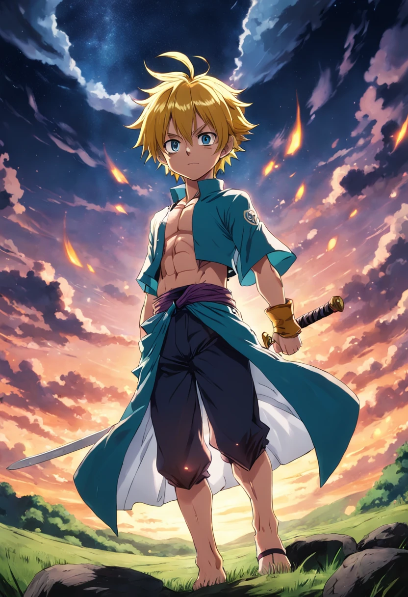 Meliodas Nanatsu no Tazai, Full body open field