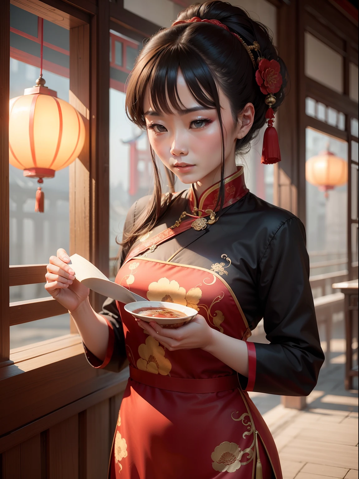woman, China, ancient, traditional