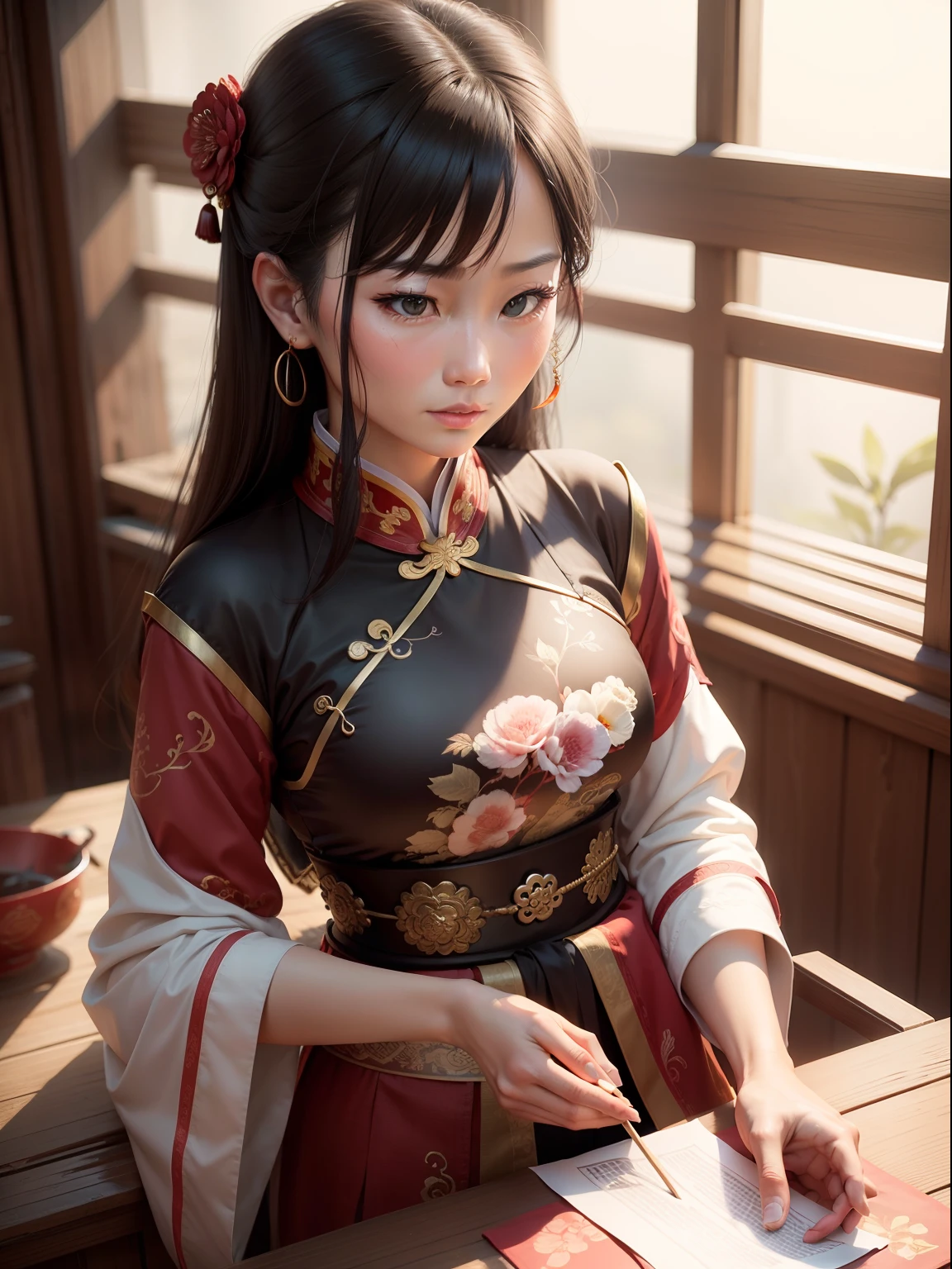 woman, China, ancient, traditional