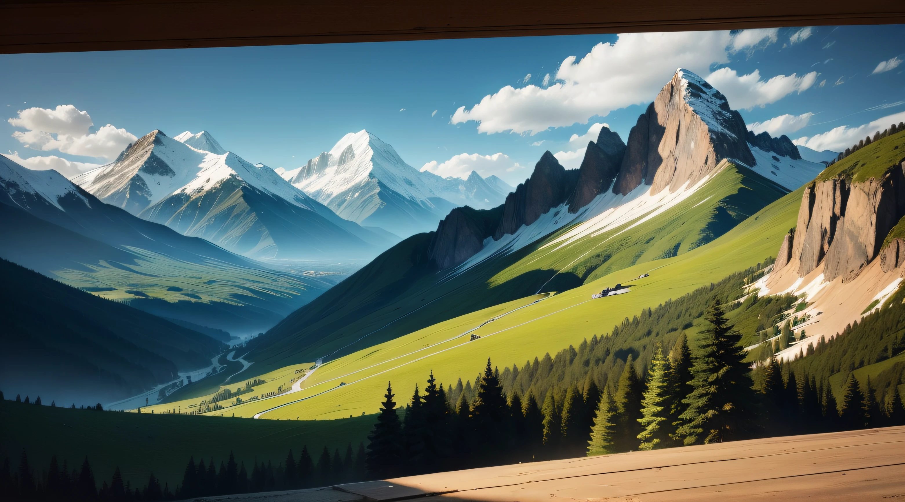 Ambiente LO-FI, mountain