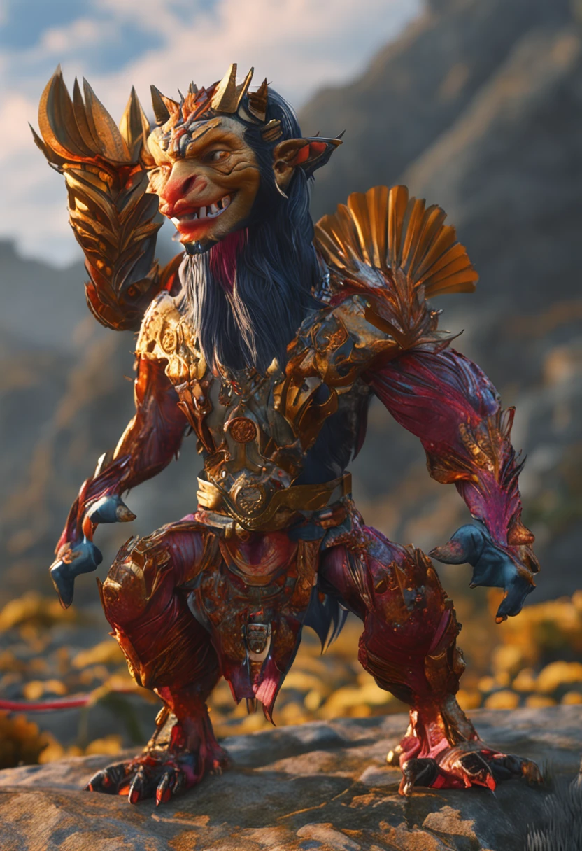 Realstic，masterpiece，Excellent quality，extremely colorful，Une succube qui est，（Tout exposer），（gal），（ visage），Cheveux rouge，golden yellow eyes, Great Demon Horn, demon tail, Very naughty look, erotic smiling, (anal par devant), (succubus gets fucked by a tall, muscular man), femme ultra sexy, seins majestueux, sur le dessus du lit, avec les cuisses ouvertes，High contrast shines oily skin，huge long breasts，SFW，