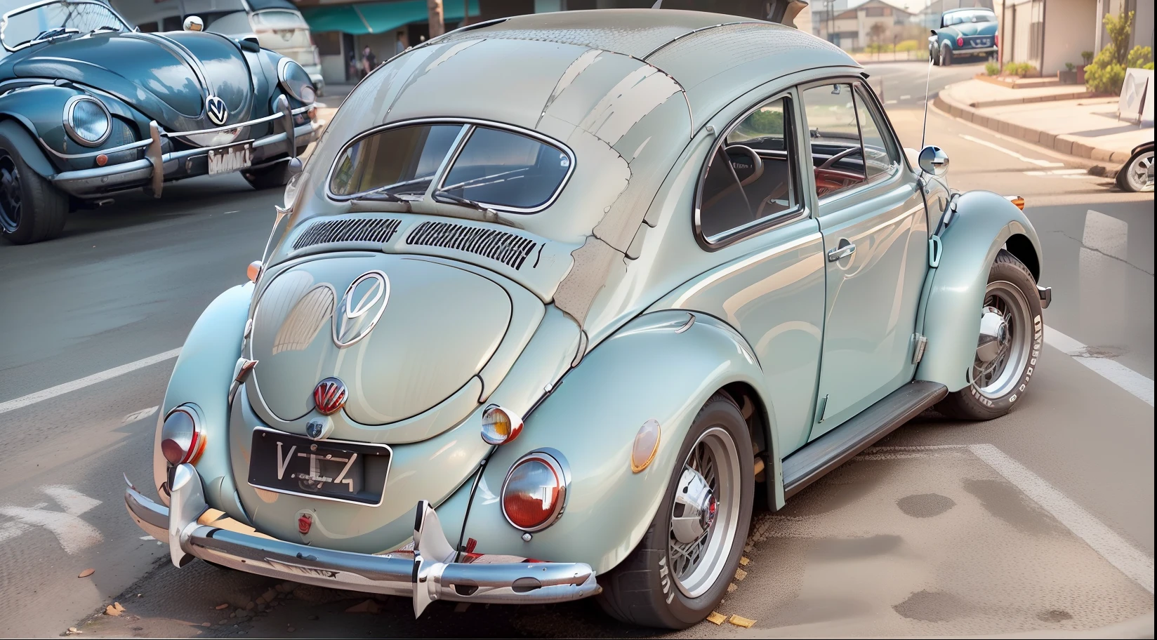 THERE IS A VOLKSWAGEN BEETLE YEAR 1953 ,(PINTURA  PRETA ,PRATA), Wheel Variations, COR pretas E CROMADAS ,VOLKSWAGEN ESTACIONAMENTO, Carrinha, Bullies, Carrinha, Driving a VW van, FUSCA PRETA ,PRATA VW em uma rua, foto do perfil,( esquema de cores preto,(PRETO Ninja vibe vintage, 4 0 9 6, ben lo, 1953, Campista, hippie, Vindima - W 1 0 2 4, visual vintage