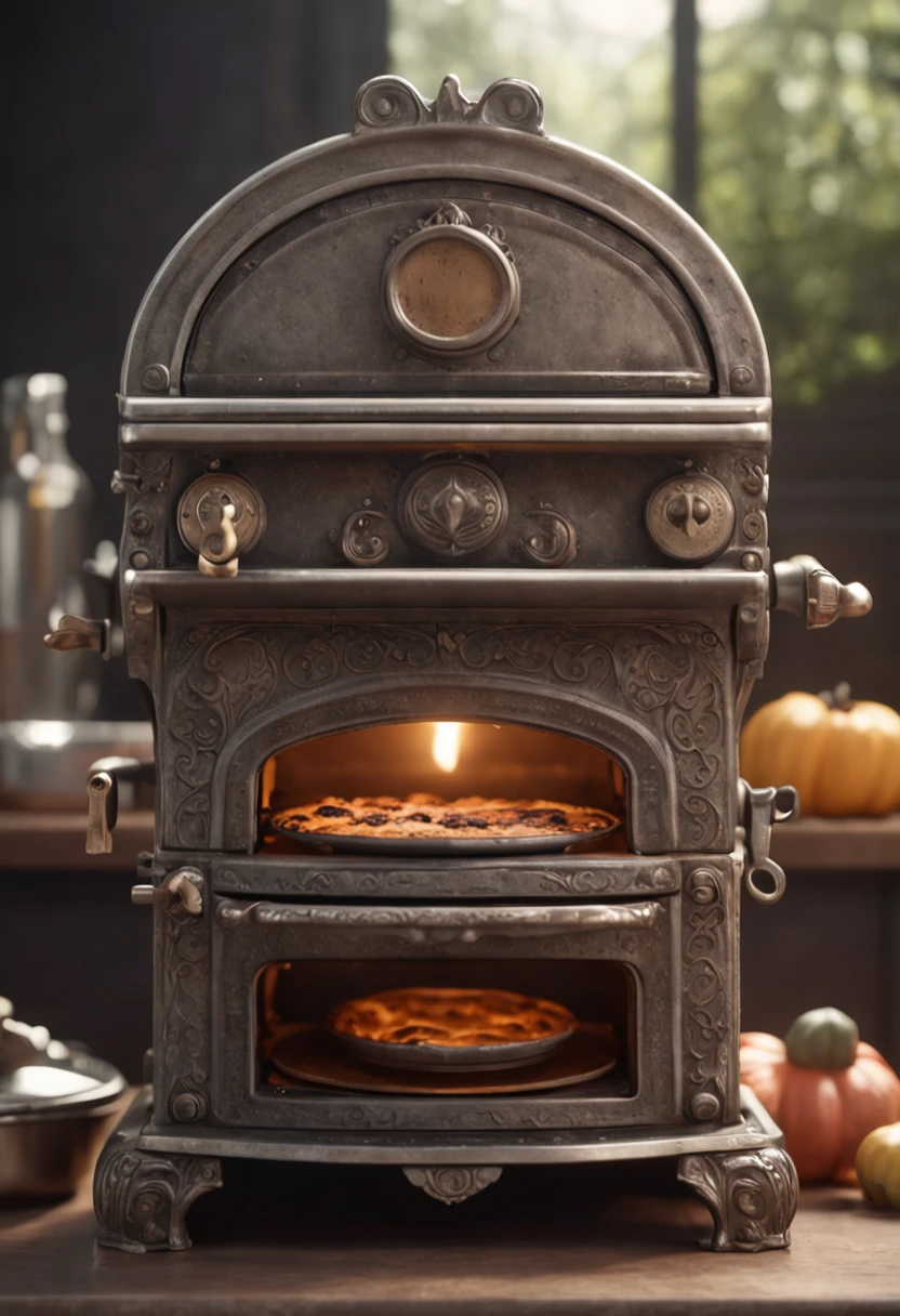 action-pack, full-length, an ornate kitchen oven with ((happyface and arms)), in action, high speed blur, whimsical magic, beautiful lighting, Cinematic, insane details, intricate details, beautifully color graded, Unreal Engine, creative, expressive, detailed, colorful, stylized anatomy, digital art, unique, well-developed concept, distinct personality, consistent style, HW*