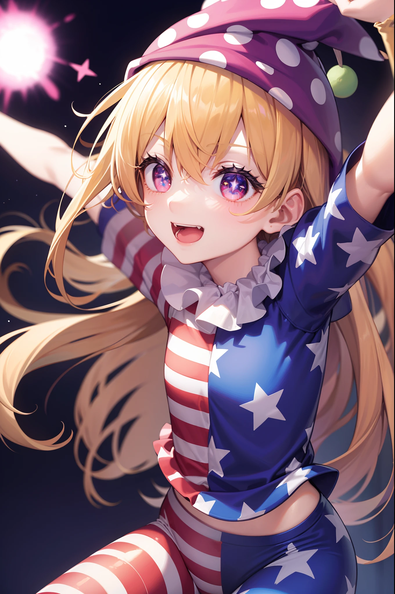 clownpiece,Starry Eye, Excited