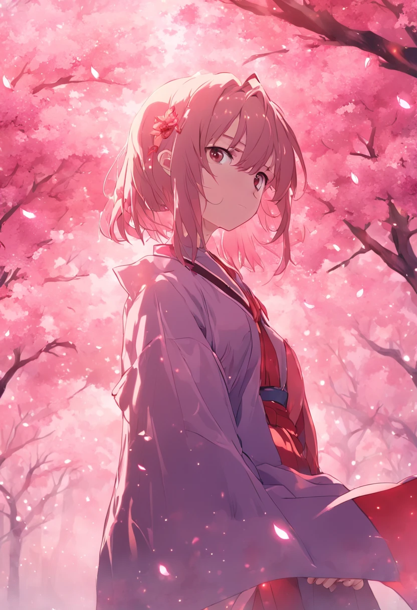 top-quality、masterpiece、natta、cherry trees、Sateen、softfocus、Fantastical、