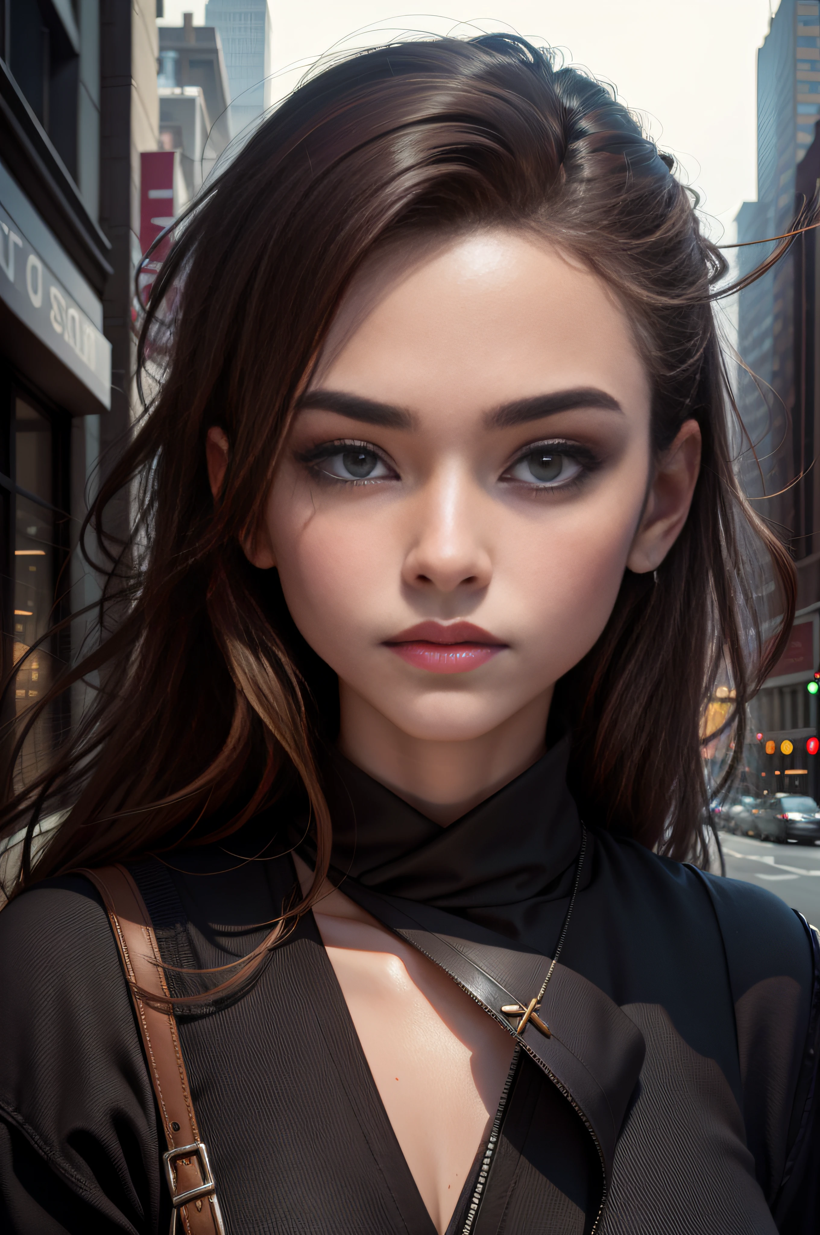 Portrait, new york, le soir
