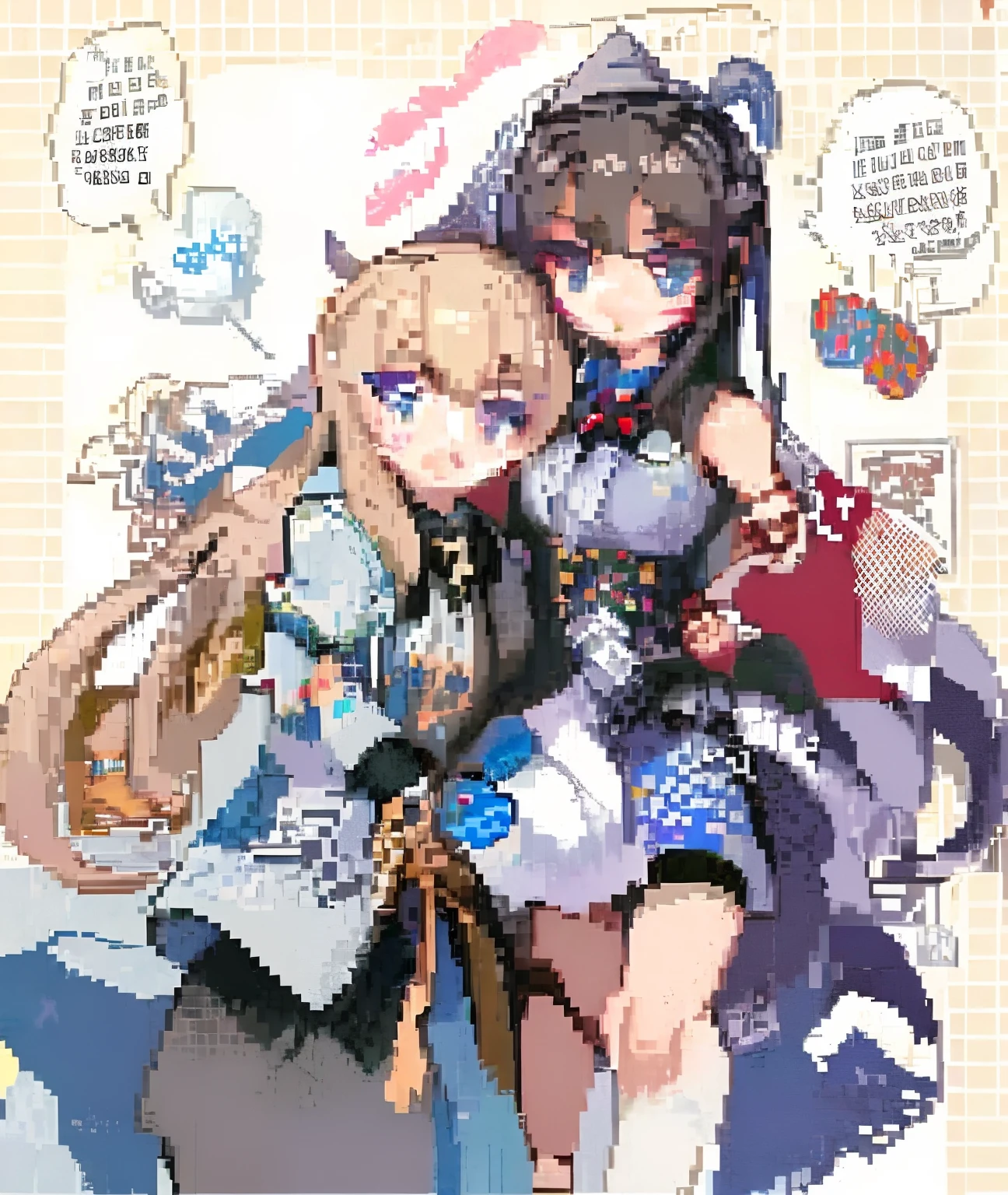 anime characters embracing each other with a comic book above them, na empresa Pixiv, de s da linha de frente, de arknights, Grande Ordem do Destino, Pixiv, meninalo linha de frente, trending on pixiv, Personagens de Azur Lane, Estilo Pixiv, estilo anime como destino/noite de estadia, Melhor Avaliado em Pixiv, Popular em Pixiv, Estilo de pista Azur