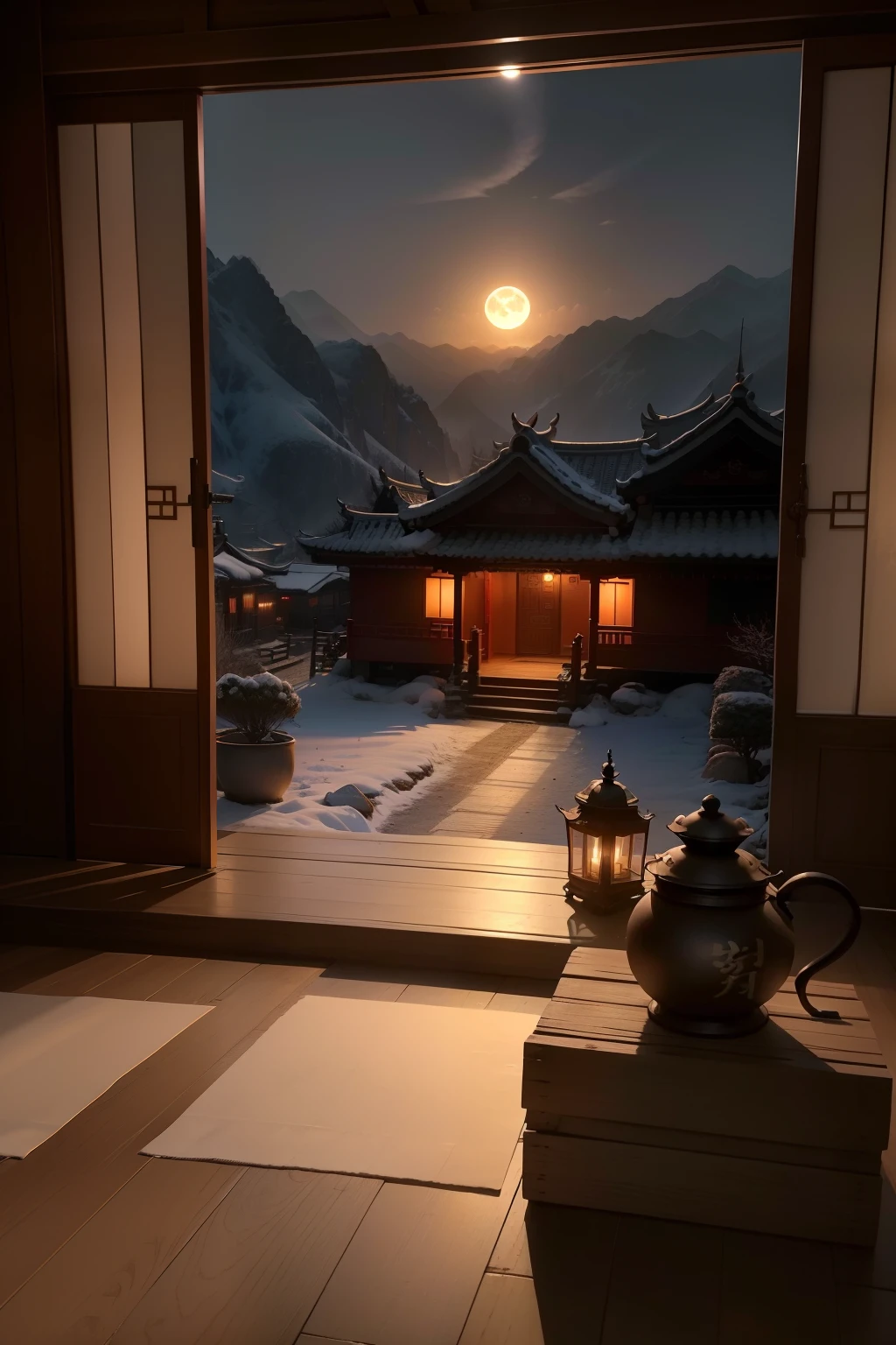 199〇The 15th day of the seventh lunar month，Ghost Festival，It's the night of the full moon again，This is what is written on the yellow calendar：Greedy wolves enter the house，Yin qi is extremely strong，Nothing should be done，Don't break ground。

Huaishang County, Yuzhou，A remote mountain village called "Yejia Village"。According to custom，Late afternoon，Every family burned two thick bundles of paper money in front of their doors，One to worship the ancestors，The other is for the lonely soul wild ghost passing by，Took the family's money，You'll be on your way，Will not be embarrassed with this family。