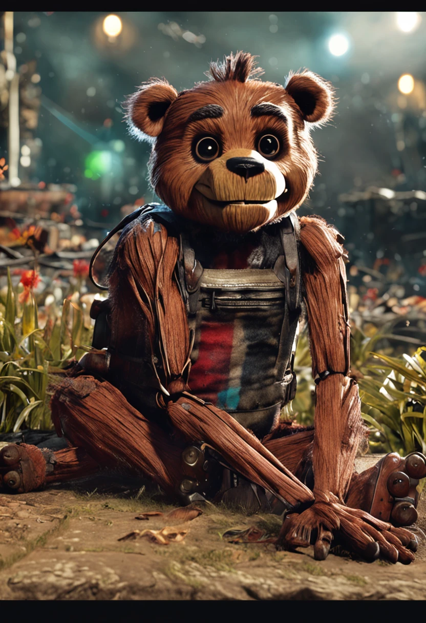 Please can you do a realistic art with freddy from fnaf