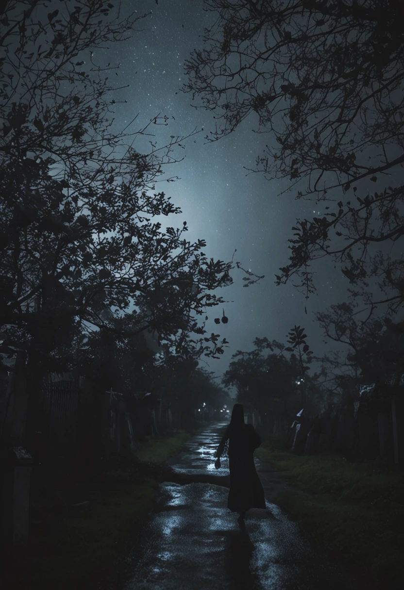 deep in the night,It started raining,Hit on the leaves,Si Si Soso,Such as a lonely ghost walking at night,The wind whimpered,Like a cry,It adds a spooky atmosphere to this unusual night。
Village head path,A blurry figure loomed in the wind and rain,Get out of the village,Went straight up the back mountain,Walked into a cemetery。
This cemetery is the ancestral village of the Ye family,Buried are the dead ghosts of the Ye family for hundreds of years。The black shadow finally came to a grave without a monument,A conjuring banner is inserted into the grave,Ghost hands generally swagger in the wind。