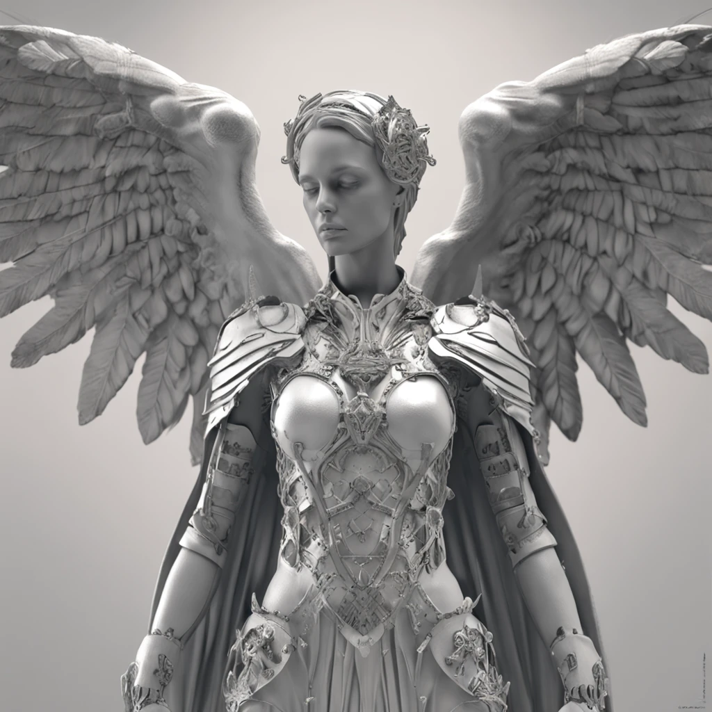 complex 3d render ultra detailed beautiful death angel, biomechanical cyborg, analog 150 mm lens, beautiful natural soft rim light, neon vein, roots, fine foliage lace, colorful details, Boris Bidjan Saberi outfit, pearl earrings, piercing, art nouveau fashion embroidered, intricate details, mesh wire, mandelbrot fractal, facial muscles, cable wires, microchip, badass, hyper realistic, ultra detailed, octane render, volumetric lighting, 8k post-production, red and white with a bit of black, detailled metalic bones, semi human, iridescent colors, Glenn Brown style, futuristic room, power of the god, high-angle shot, complex body poses