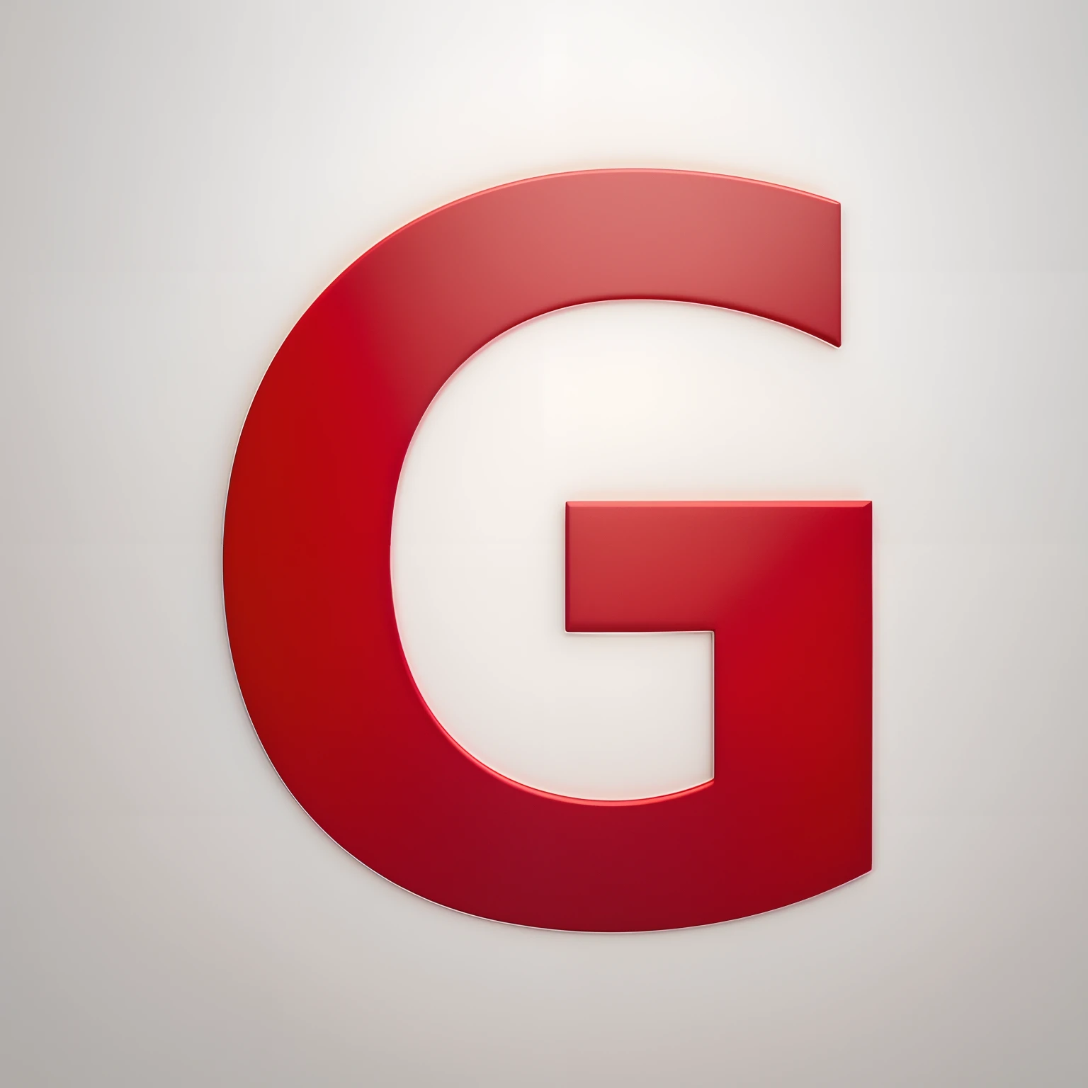 Close up of red G logo on white background, Rating:G, gnomon, gumroad, computer - generated, jean girard, gamma, Weird fonts, Goward, author:Gerald Kelly, Rating: general, gigachad portrait, guccimaze, GQ, .Gif, gerald, gpu, computer generated, lucky