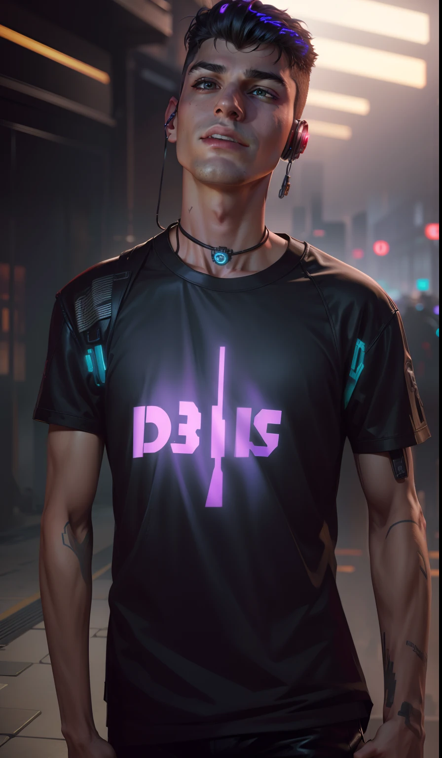 Best background cyberpunk handsomeboy realistic face 8k resulation