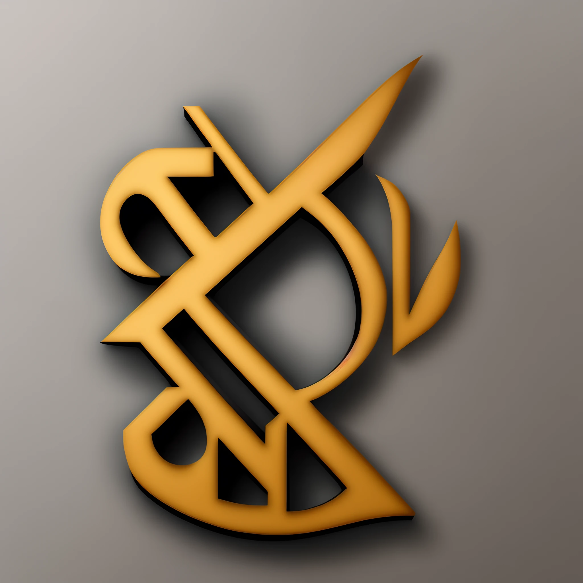 A logo created with FY letters
