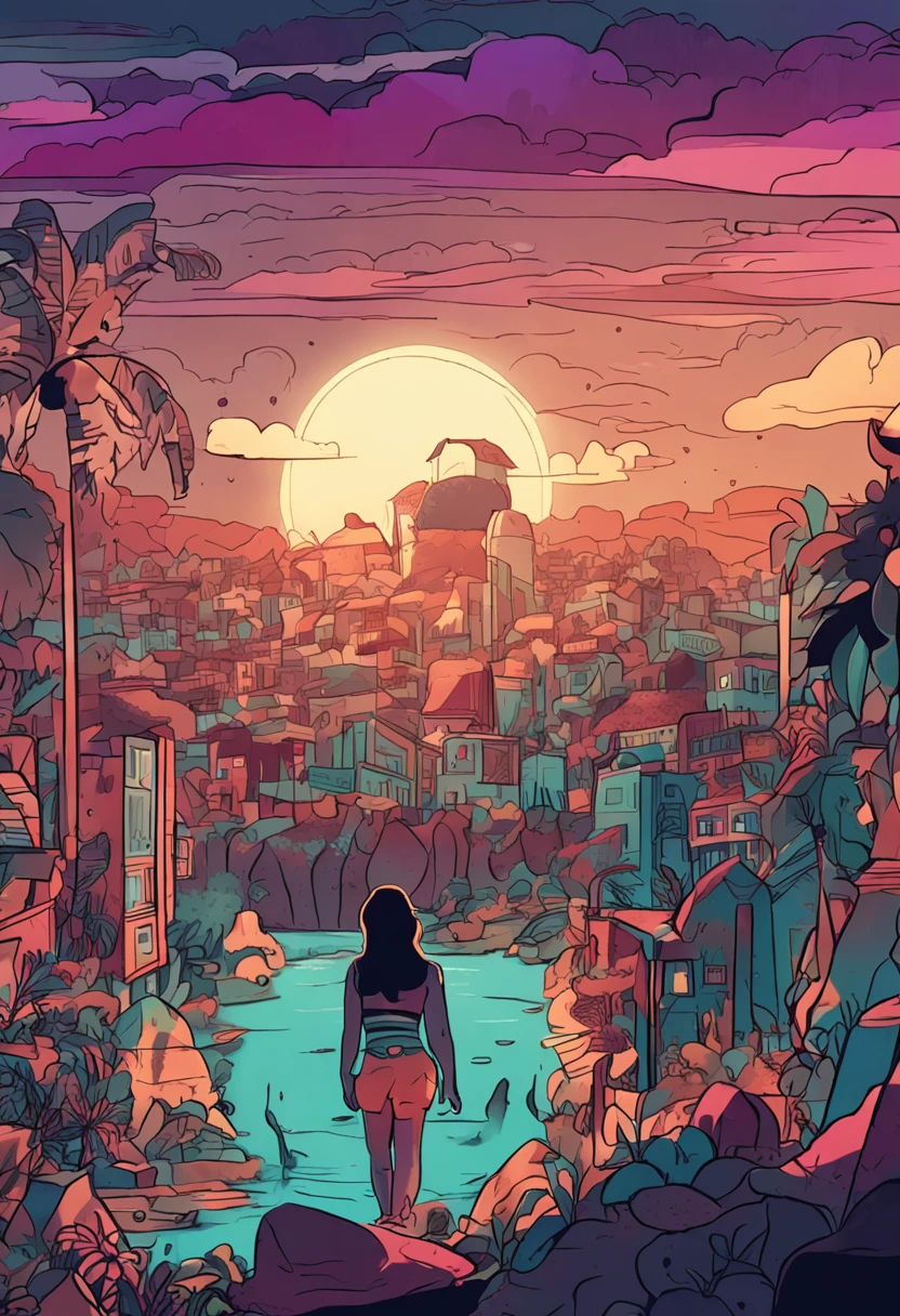 lampada, animacao, 2d