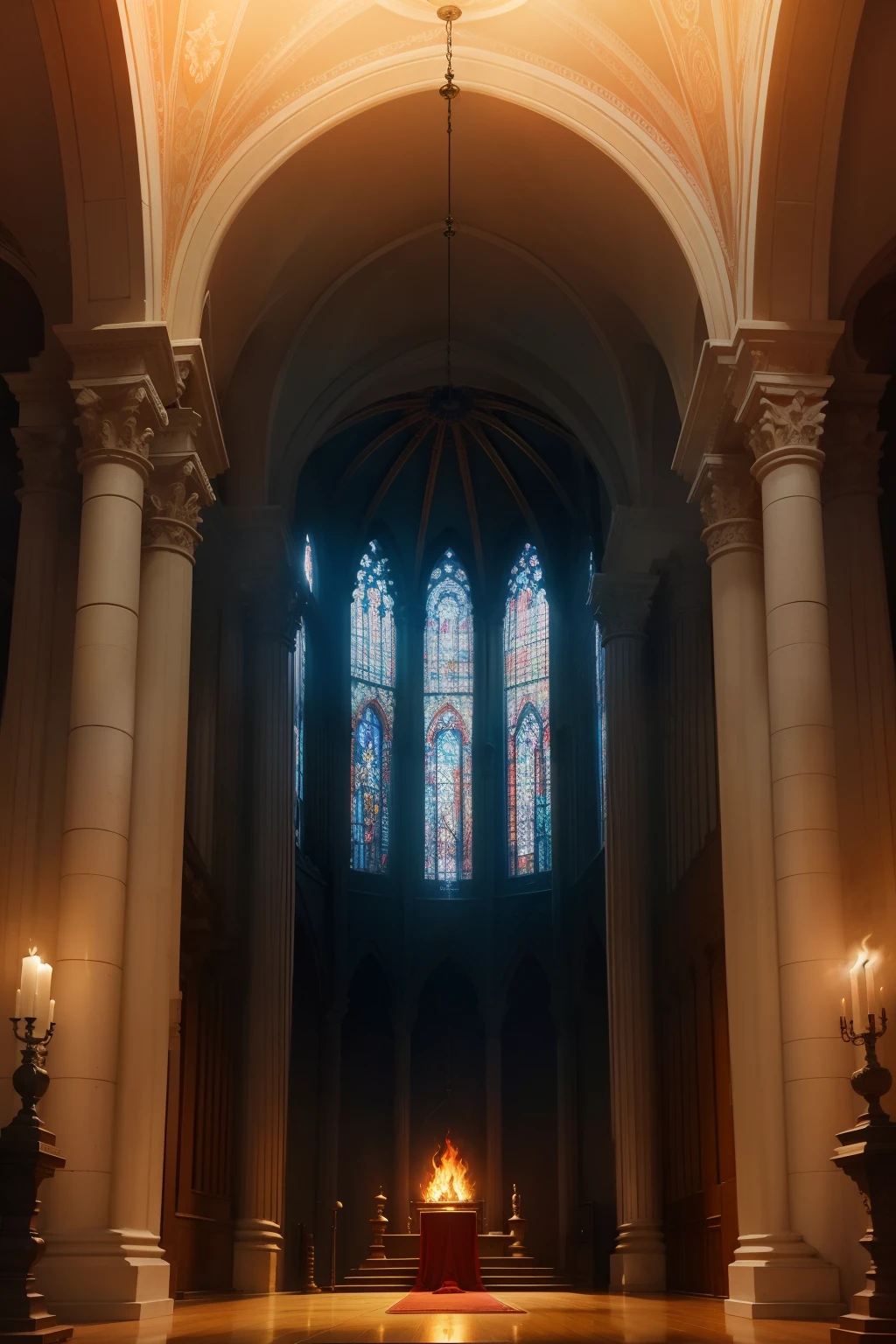SANCTUARY,sanctuary,Flaming,divine atmosphere