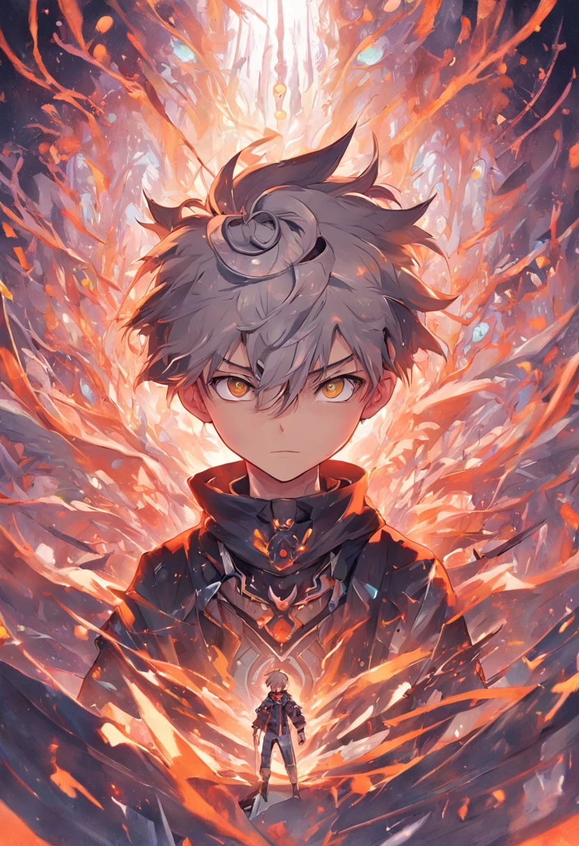 absurdes, ah high, ultradetailed, extremely detailed eyes, (official arts, Beautiful and aesthetically pleasing: 1.2),,(3boys), extremely detialed, (s fractal art: 1.3), colourful, The most detailed, Detail art, Ultra-detailed, 150mm analog lens, Complicated details, A hyper-realistic, Ultra-detailed, (photo-realistic:1.4), (((1boy))), white colored hair, fentezi, Evil smile, (tmasterpiece, beste-Qualit, hight resolution: 1.4), Detailed, Complicated details, 4k, full length, Detailed background, Dark clothing, ember, menino, overwatch, soldier, Unusual angle