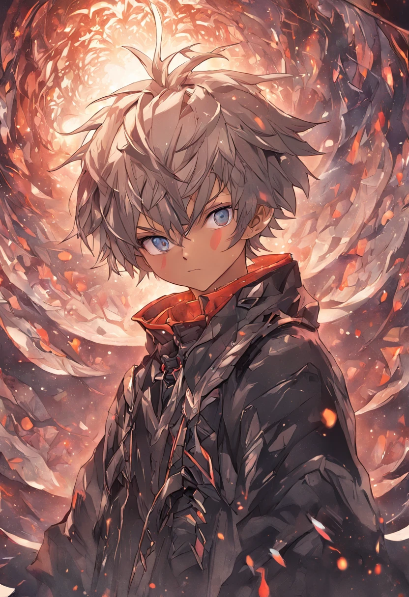 absurdes, ah high, ultradetailed, extremely detailed eyes, (official arts, Beautiful and aesthetically pleasing: 1.2),,(3boys), extremely detialed, (s fractal art: 1.3), colourful, The most detailed, Detail art, Ultra-detailed, 150mm analog lens, Complicated details, A hyper-realistic, Ultra-detailed, (photo-realistic:1.4), (((1boy))), white colored hair, fentezi, Evil smile, (tmasterpiece, beste-Qualit, hight resolution: 1.4), Detailed, Complicated details, 4k, full length, Detailed background, Dark clothing, ember, menino, overwatch, soldier, Unusual angle