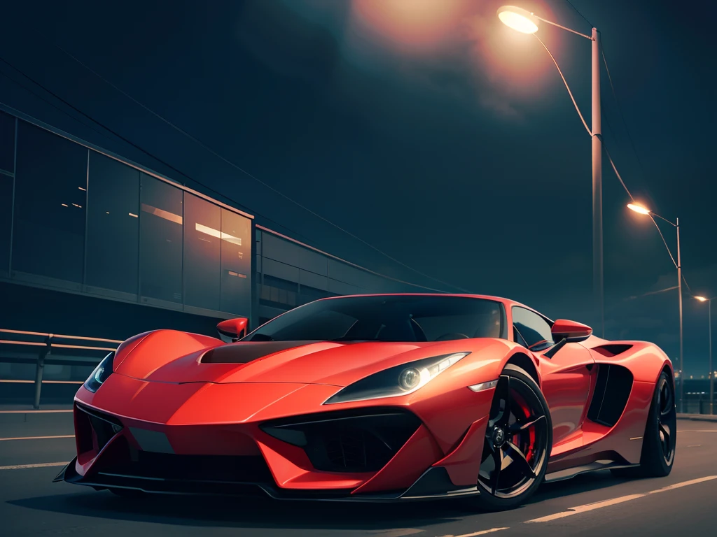 Super car,fancy car,Blood romance,Legend of the Night,Full of details,Network lights,The wind is blowing,Enliven the atmosphere