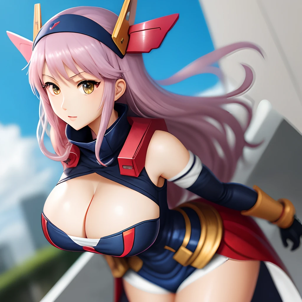 Gundam Goddess of Justice F is fully equipped
