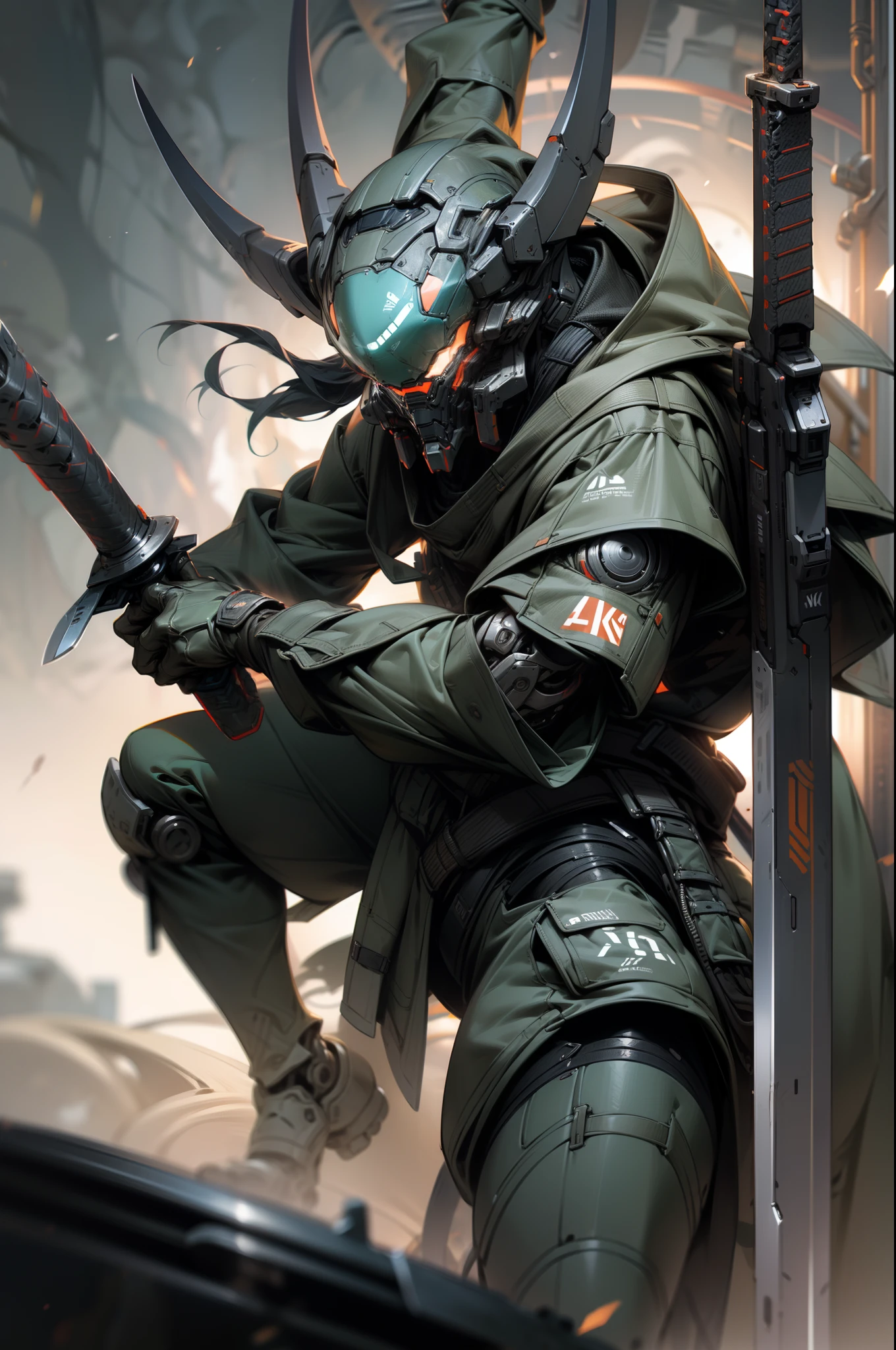 An ultra-high picture quality、(8K picture quality)、Large weapons、(Humanoid decisive weapon)、Annihilation Weapons