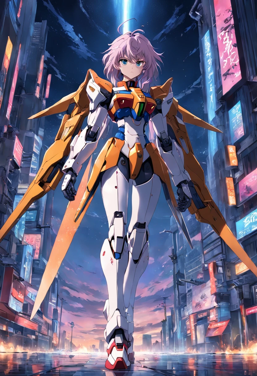 Full Body Girl Gundam