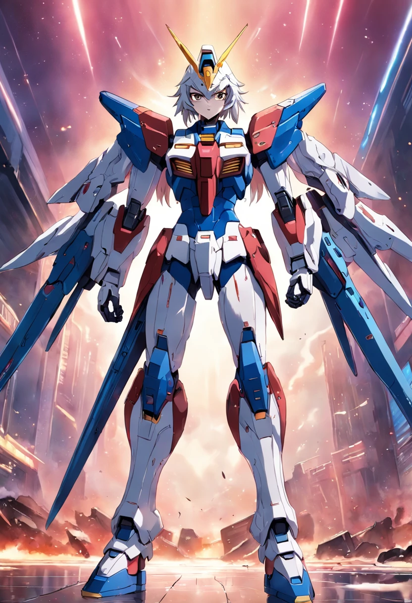 Full Body Girl Gundam
