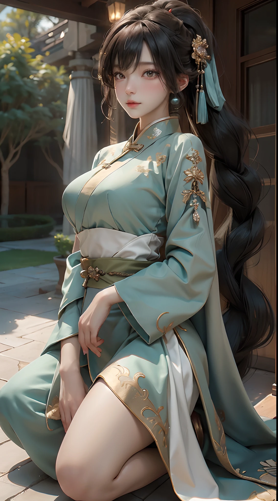 a girl in a bikini, beautiful detailed eyes, beautiful detailed lips, extremely detailed eyes and face, long eyelashes, beautiful girl, fit body, swimsuit, beach, ocean, waves, sunset, glowing skin, hot summer day, warm colors, vibrant, (best quality,4k,8k,highres,masterpiece:1.2),ultra-detailed,(realistic,photorealistic,photo-realistic:1.37),HDR,UHD,studio lighting,ultra-fine painting,sharp focus,physically-based rendering,extreme detail description,professional,vivid colors,bokeh,photography