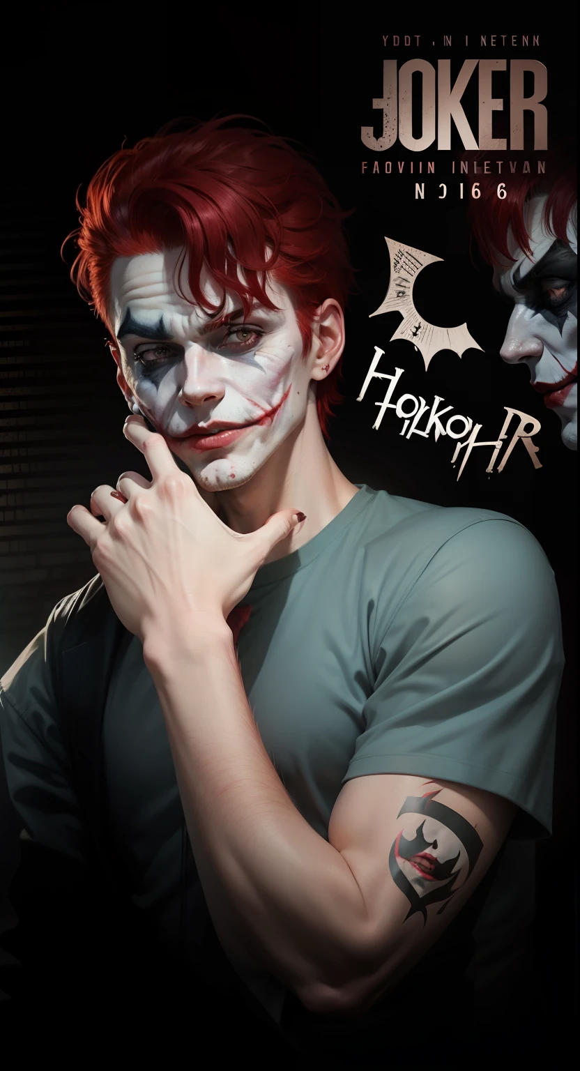 Joker face ,Red Hair ,16 Age