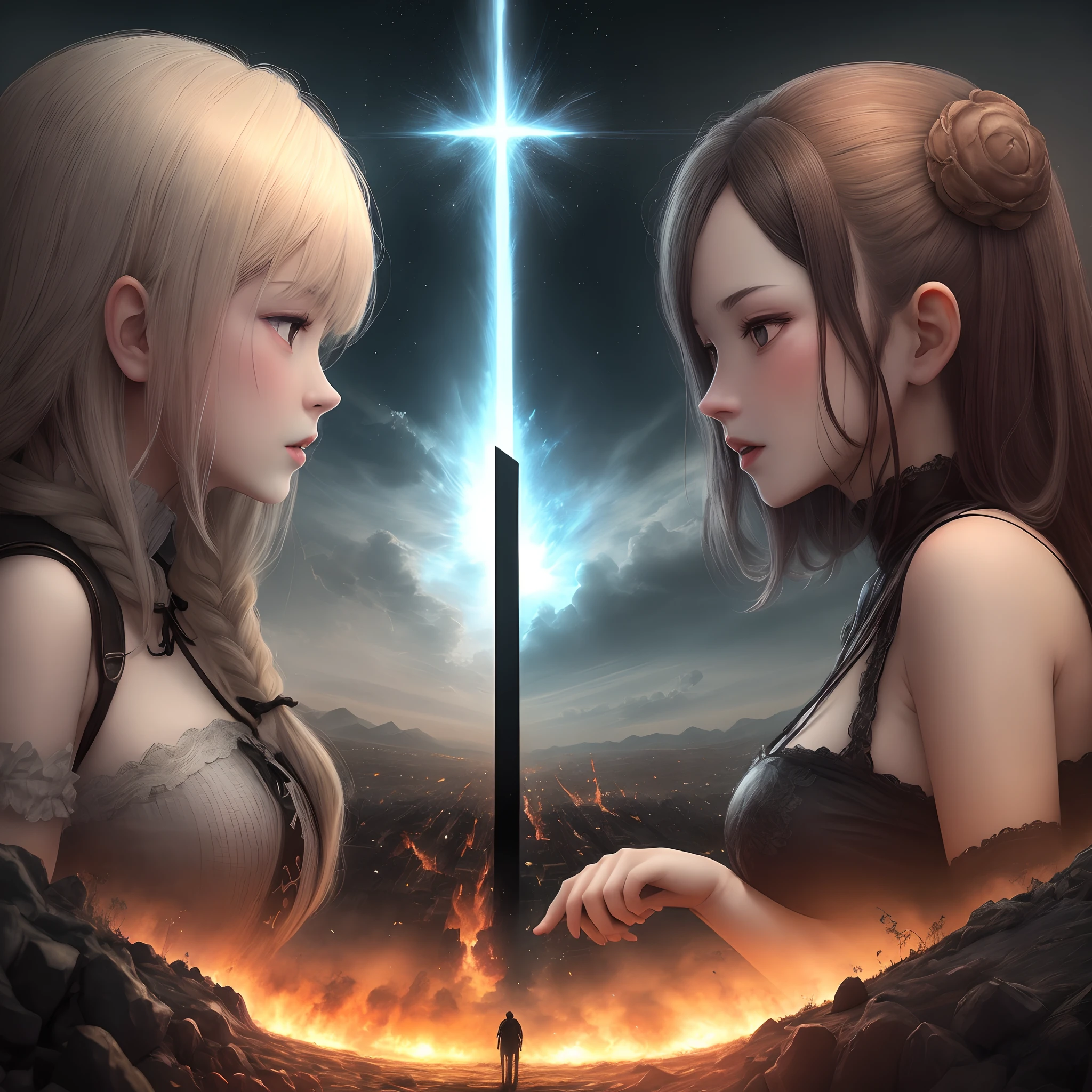 division between heaven and hell