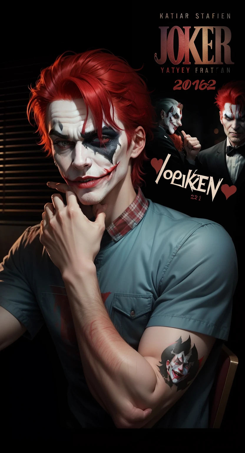 Joker face  ,Red Hair ,22 years old Age