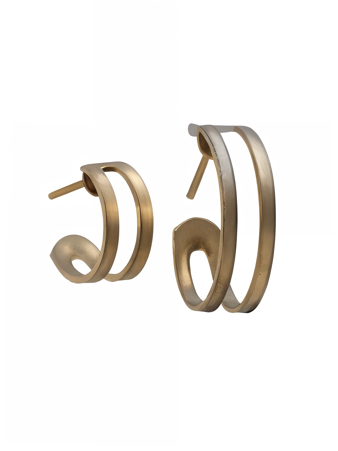 Brass plated gold 24k