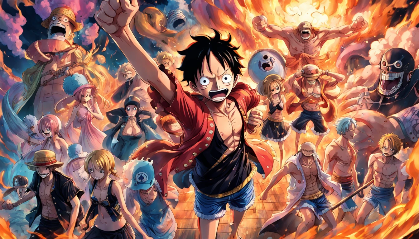 one piece all in one