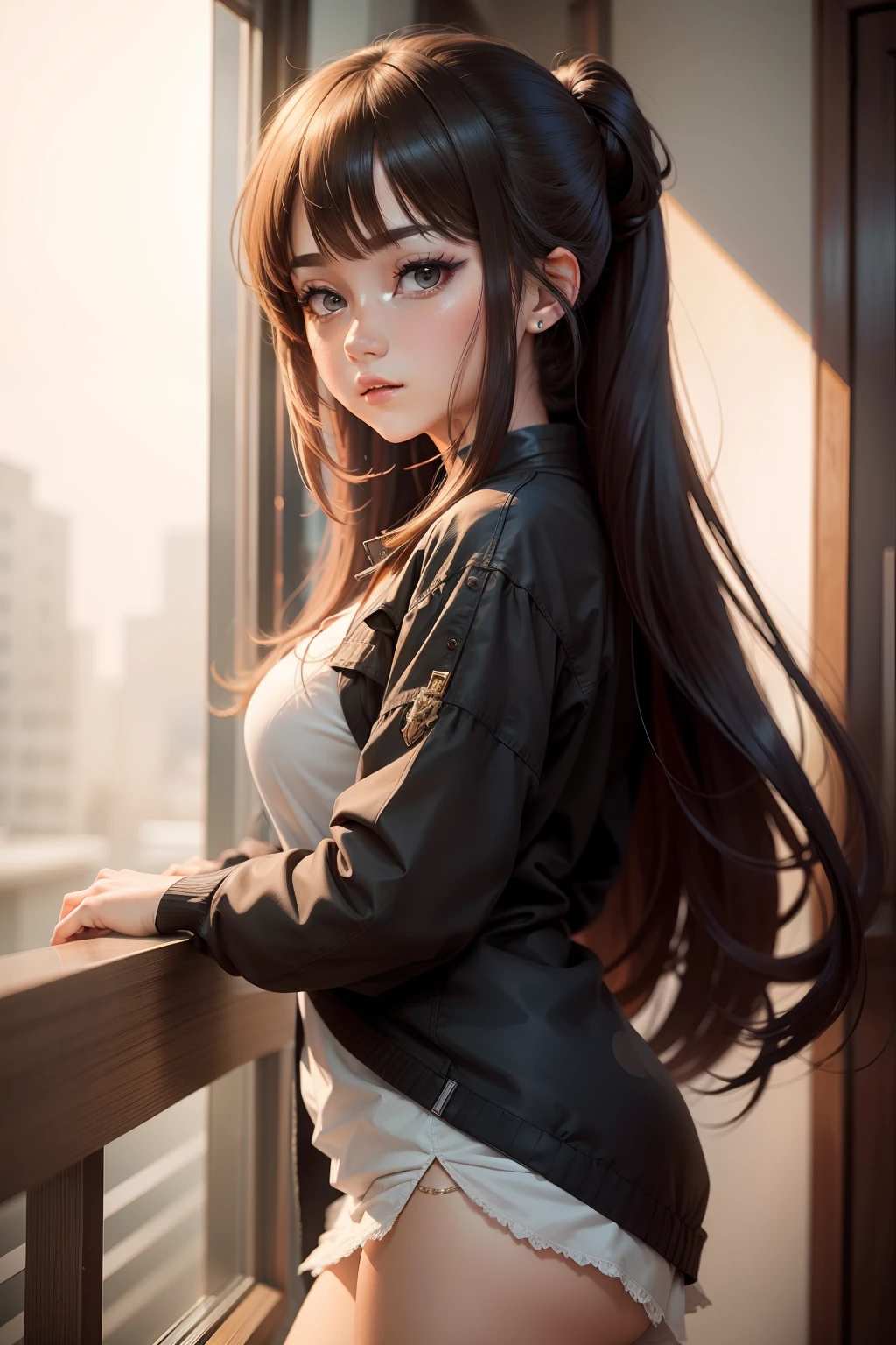 beautiful girl in anime