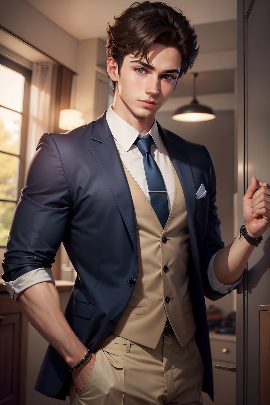 smart boy handsom