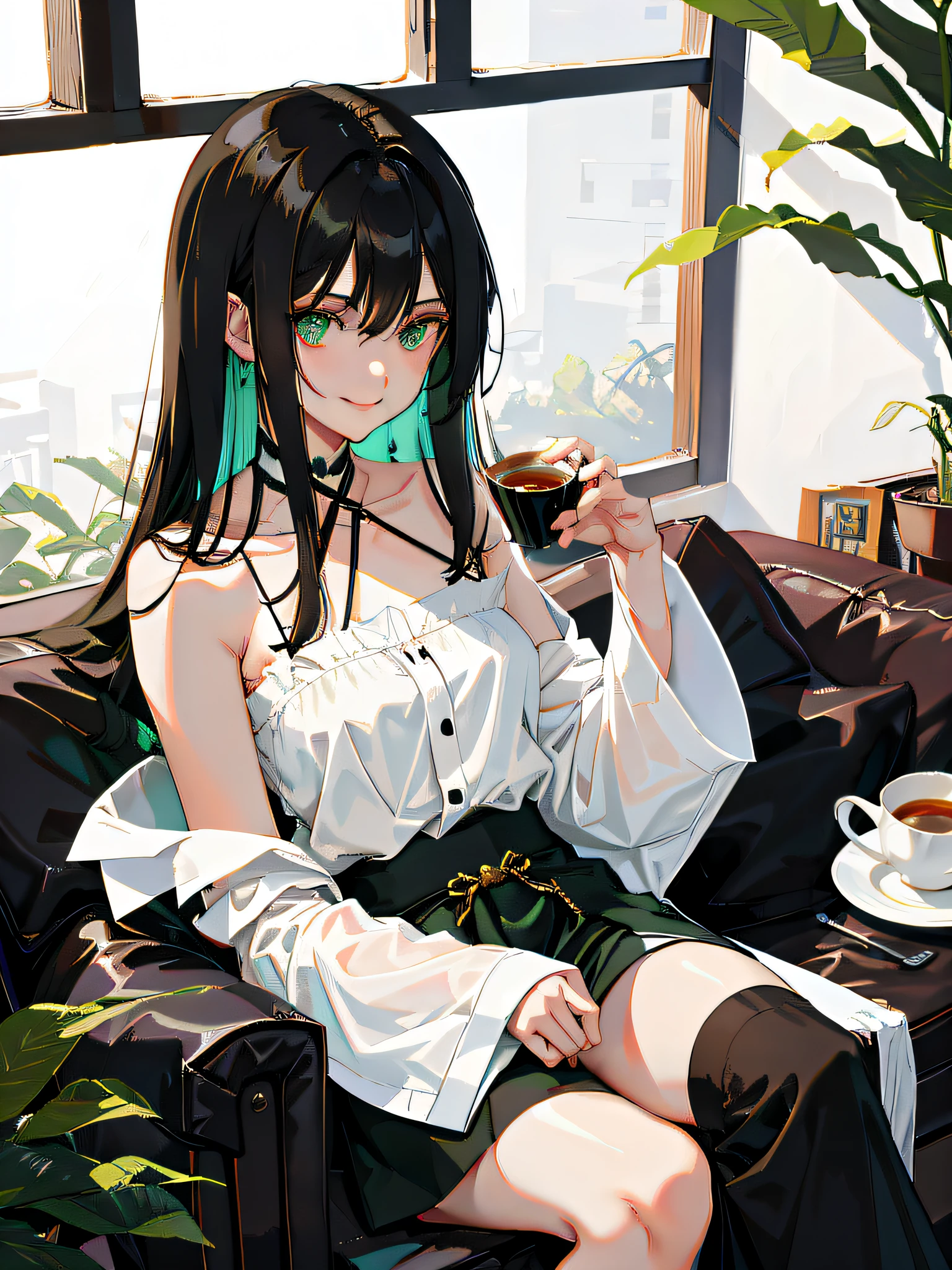 Black tea teapot