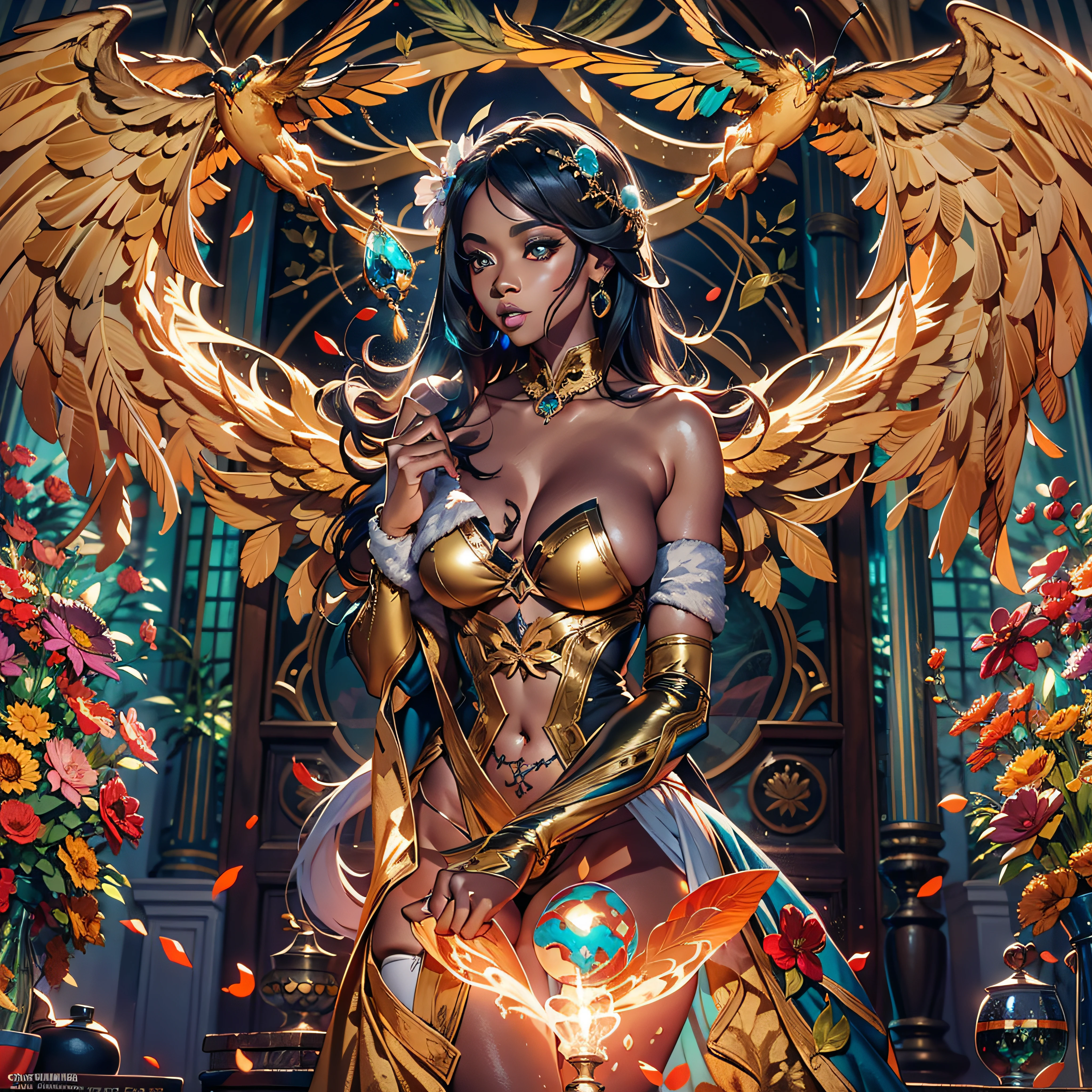 Epic Masterpiece ultra deep path Goddess Sun forest graduate equirectangular_360 garden contre-jours Beholder urban "medieval" priestess Caduceus crux backlight global luminescence saturate Sunlight ecstatic volumetric lightning contrast meticulously intricate ultra pro-photo-realistic optimal reflection cgi vfx sfx ultra high_detail ultra high_quality max accurate reflex ultra highres vivid color-coded improved Octane-rendered UHD XT3 64K 32k 16K 8K DSLR HDR UnrealEngine5 romm rgb pbr 3dcg fxaa blu-ray enhanced fkaa txaa rtx ssao opengl-shader glsl-shader post-processing post-ptoduction cell-shading tone-mapping ombre analogique ultra_sharpness symmetrical angel surmounted wings surrounded intertwined feather éblouissantes Valkyrie-wings "Heavy Metal" Will-o'-the-wisp iota pixie sprite kindergarden female glamour walk Chevaleresque "Nicki Minaj" Cosplay aristocratic athletic tanmed skin perfect hairstyle obvious agate divine cheekbones effects reddened embarrassed ultra gorgeous beautiful_eyes Brown Pupils Black Iris Turquoise Sapphires Open Mouth water drop of water tongue droplet Teeth Smiles pilot Jacket Floating fringe lazuli Pearl Eccentric Cape Levitating Shoulders-Off chemise blanche dentelle clavicules papillotes satin orange reveal  large sideboob felt corsait yellow spinel thick leather skirt amples nombril size revealing heart belt_chastity cadena pubic scarlet pubis-hairy obvious silk indigo silver adorned gold padlock thighs legs garters gothic stainless boots decorated onyx monastery opal marble ruby background Sundrop mannequins armor richly decorated chain chrome flat bands fathoms tin lys rune ornate emerald plasma glyphs Tourmaline lava magic fire summon milkweed incandescent Crystalline creature viceroy (EOS R6 135mm 1/1250s f/2.8 ISO400) monarch conjuration flowering butterfly Hearth lantern CGSCOSITY invocation monster floraison population Ark Church Earth chef-d' tattoo Bruce_Weber  girls   varied multi etc.