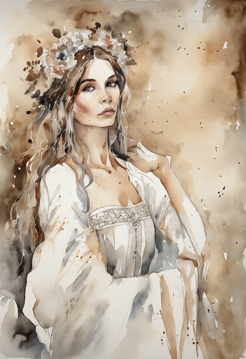 ((melhor qualidade)), ((piece of master)), ((rosto perfeito)), uma inocente com cabelo preto, wearing flawless white dress, ajoelhado em frente a uma mesa mais baixa, segurando uma vela, Doing a Satanic Ritual, luzes de arrefecimento, um monstro nas sombras da sala