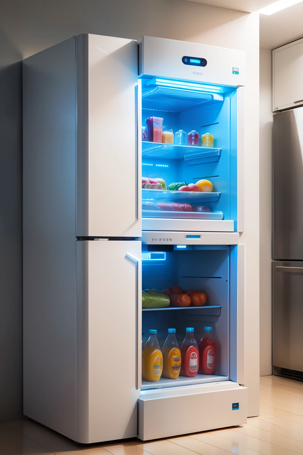 futuristic fridge